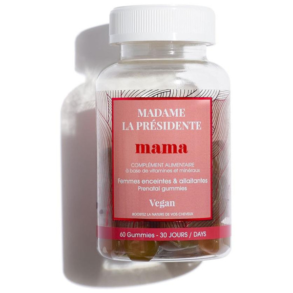 Nahrungsergänzungsmittel für schwangere Frauen Mama Madame La Présidente