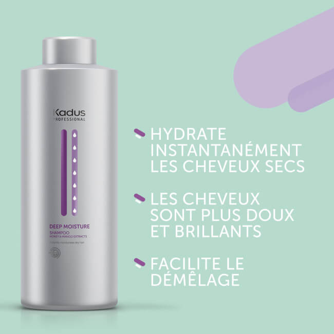 Shampoo met hydraterende werking Deep Moisture Kadus 1L