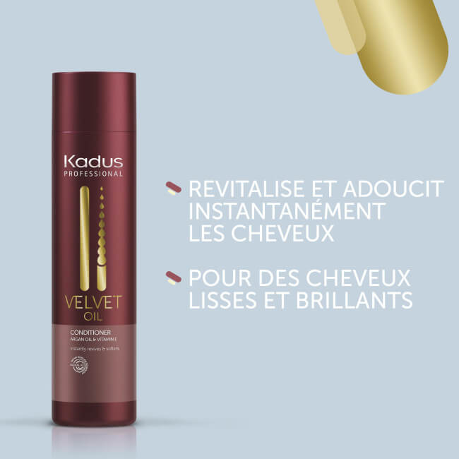Après-shampooing voedende Velvet Oil Kadus 250ML