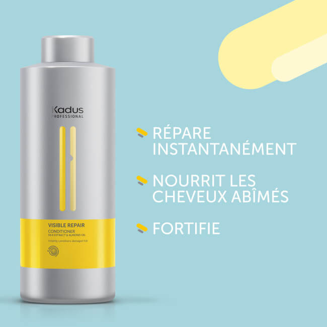 Après-shampooing réparation Visible Repair Kadus 1L