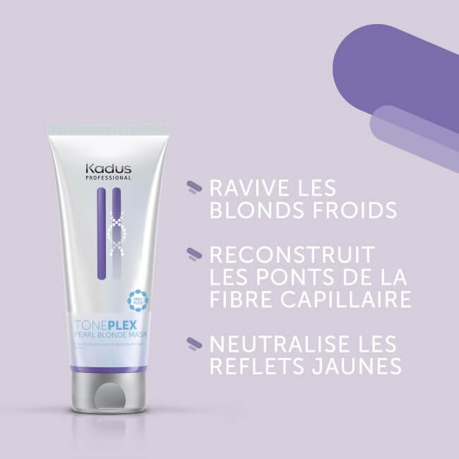 Masque blond Pearl Blond Toneplex Kadus 200ML
