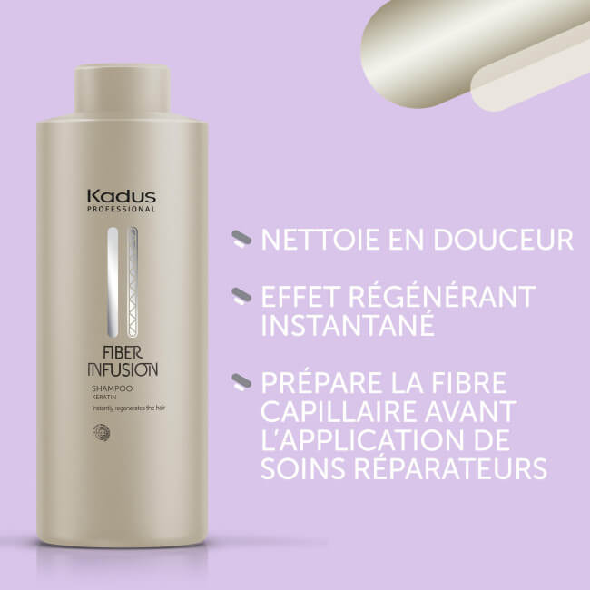 Shampoo zur Rekonstruktion mit Fiber Infusion Kadus 1L