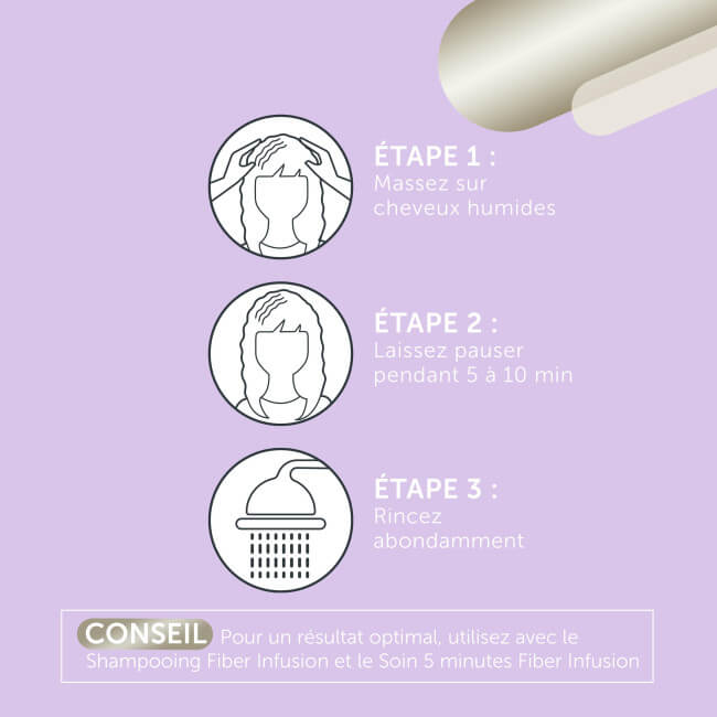 Masque de reconstrução Fiber Infusion Kadus 750ML