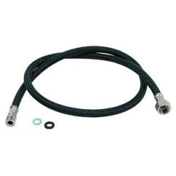 Black flexible hose for hand shower