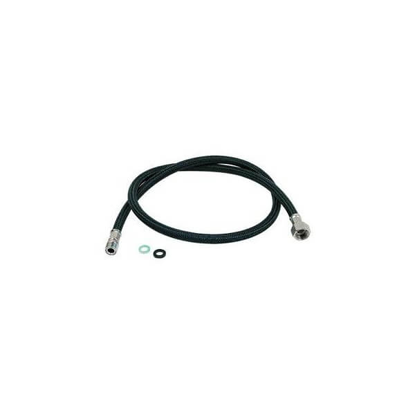 Black flexible hose for hand shower