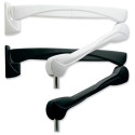 Bras casque de coiffure universel noir
