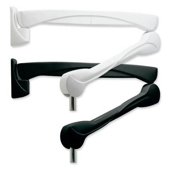 Braço de capacete branco universal Braço de capacete branco universal