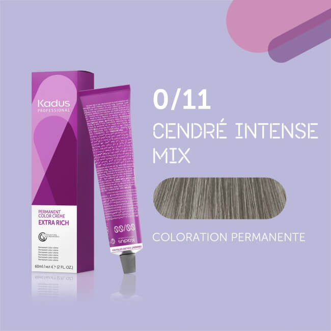 Coloração permanente 0/11 Kadus 60ML