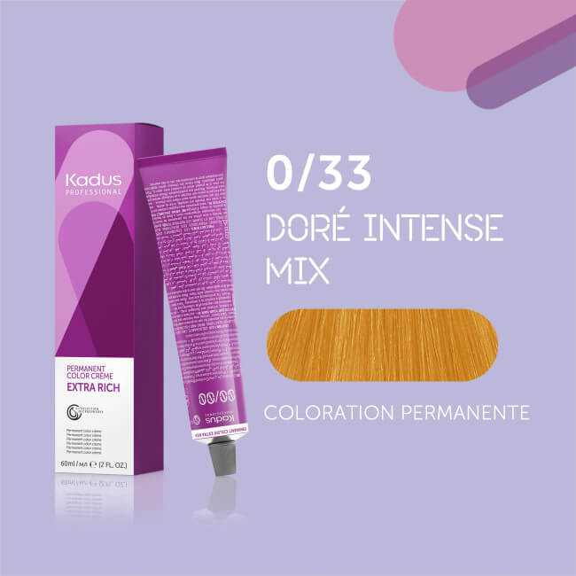 Coloração permanente 0/33 Kadus 60ML