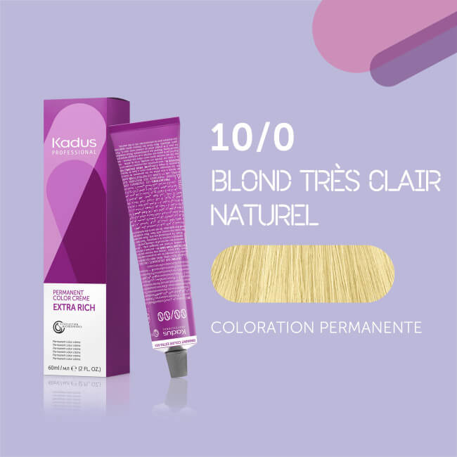 Kleurcrème 10/0 Kadus 60ML