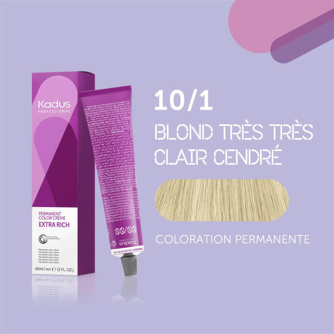Kleuringscrème 10/1 Kadus 60ML