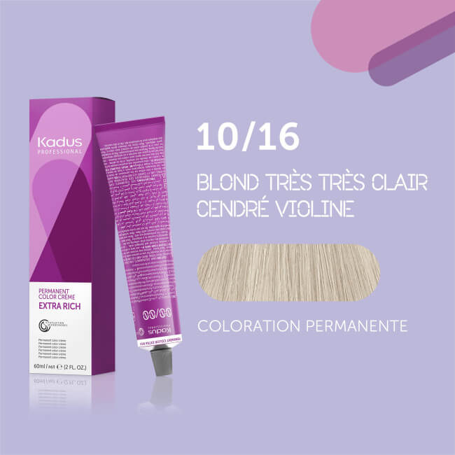 Permanente kleuring 10/16 Kadus 60ML