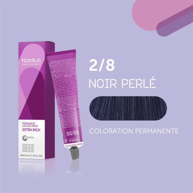 Coloração permanente 2/8 Kadus 60ML