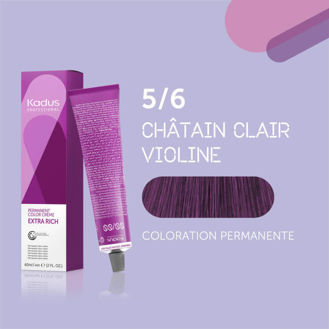 Coloração permanente 5/6 Kadus 60ML