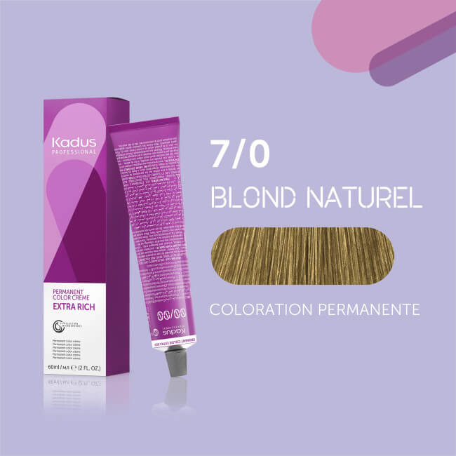 Permanente kleuring 7/0 Kadus 60ML