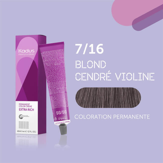 Coloração permanente 7/16 Kadus 60ML