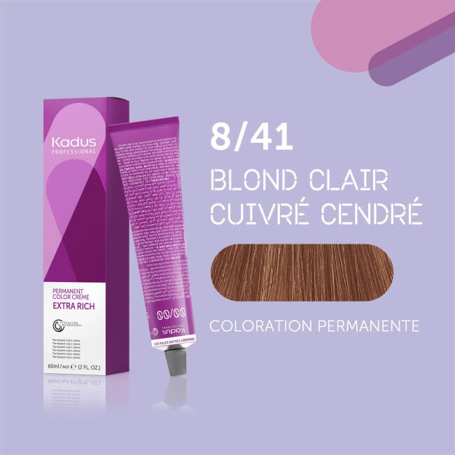 Coloração permanente 8/41 Kadus 60ML