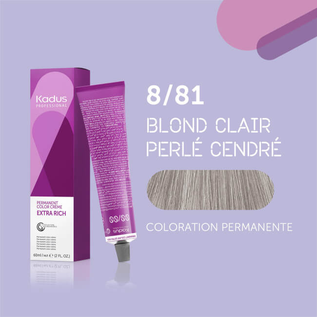 Coloração permanente 8/81 Kadus 60ML