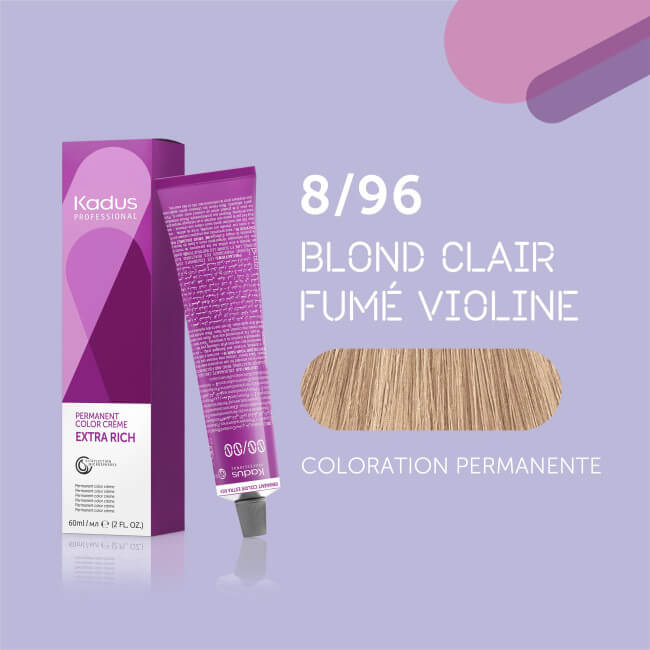 Coloração permanente 8/96 Kadus 60ML