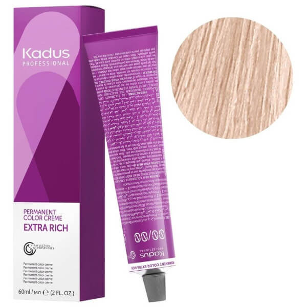 Coloration permanente 10/96 blond très très clair fumé violine Kadus 60ML