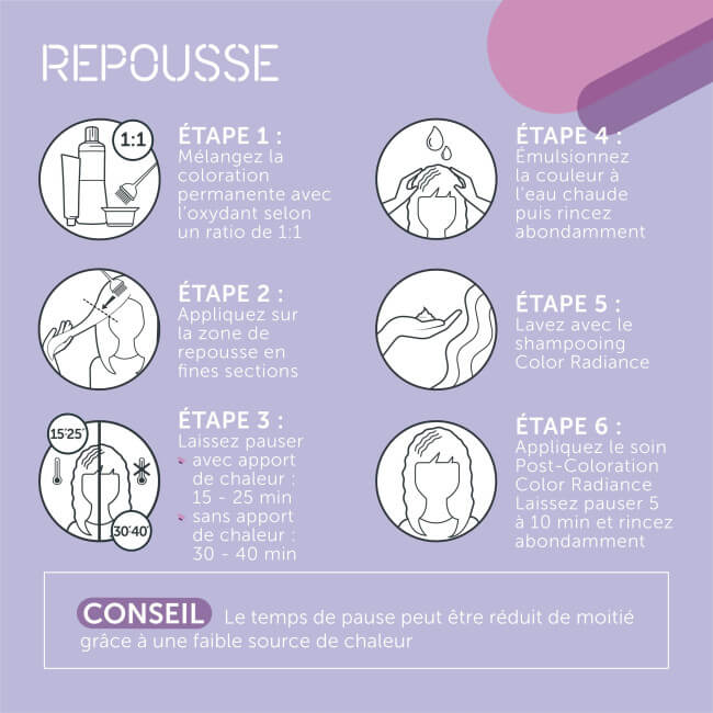 Coloração permanente 9/60 loiro muito claro violeta natural Kadus 60ML