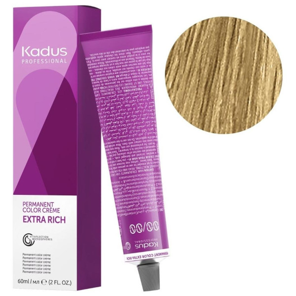 Coloration permanente 8/07 blond clair naturel marron Kadus 60ML