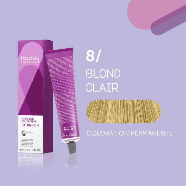 Coloração permanente 8/ Kadus 60ML