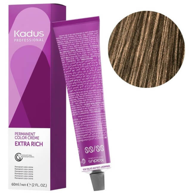 Coloração permanente 6/3 loiro escuro dourado Kadus 60ML