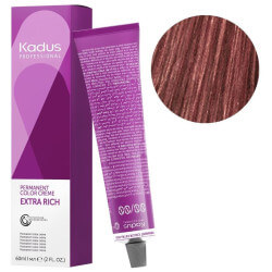 Coloração permanente 5/46 castanho claro cobre violeta Kadus 60ML