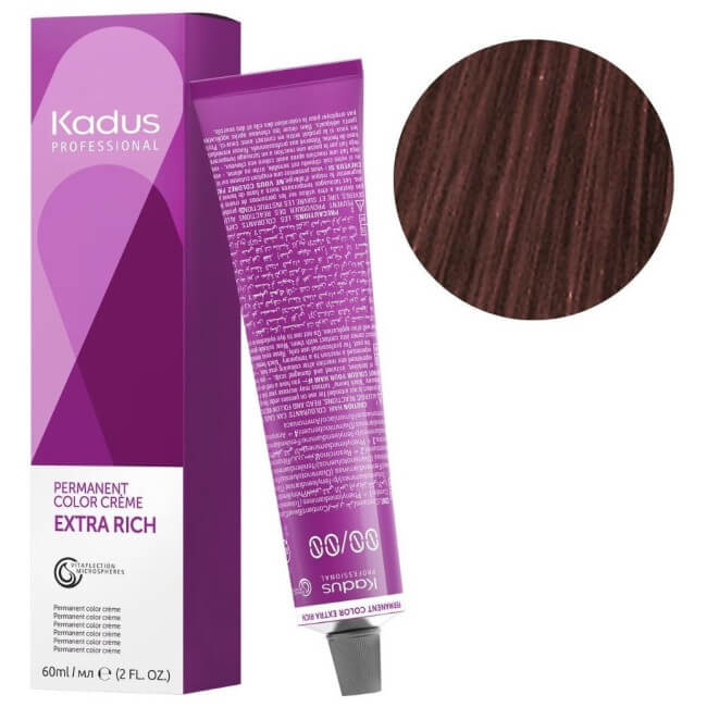 Coloration permanente 4/77 châtain marron intense Kadus 60ML