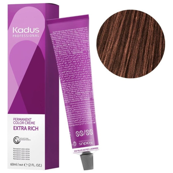 Permanente Haarfarbe 5/7 Kadus 60ML