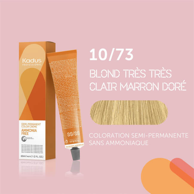 Coloration sans ammoniaque 10/73 Kadus 60ML