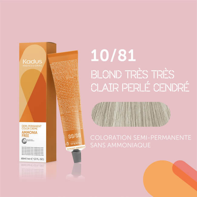 Coloration sans ammoniaque 10/81 Kadus 60ML