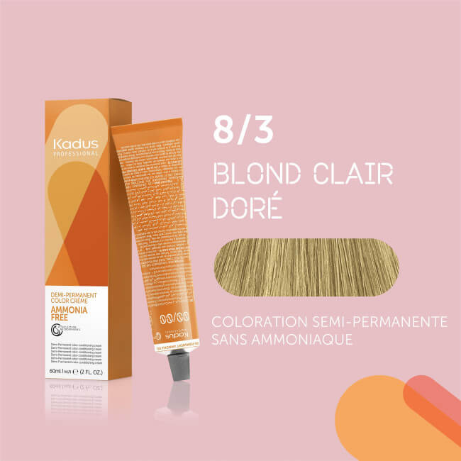 Coloration sans ammoniaque 8/3 Kadus 60ML