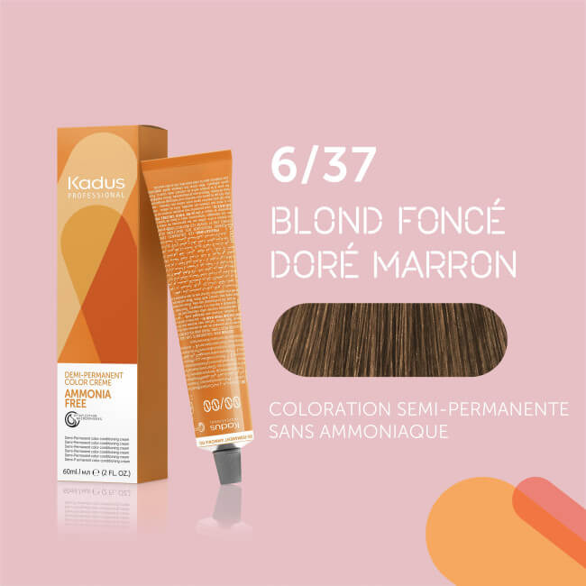 Coloration sans ammoniaque 6/37 Kadus 60ML