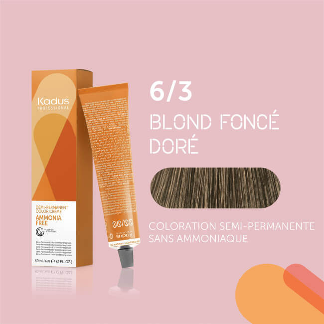 Coloration sans ammoniaque 6/3 Kadus 60ML