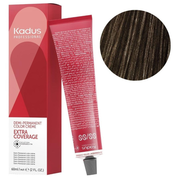 Coloration extra coverage 4/07 Kadus 60ML