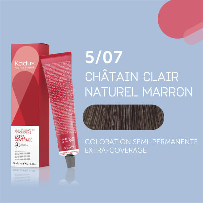 Coloração Extra Cobertura 5/07 Kadus 60ML