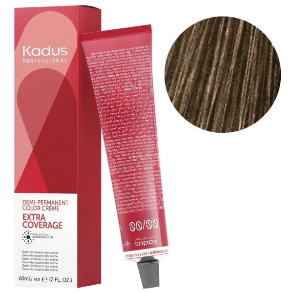 Extra Coverage Hair Color 6/07 Kadus 60ML