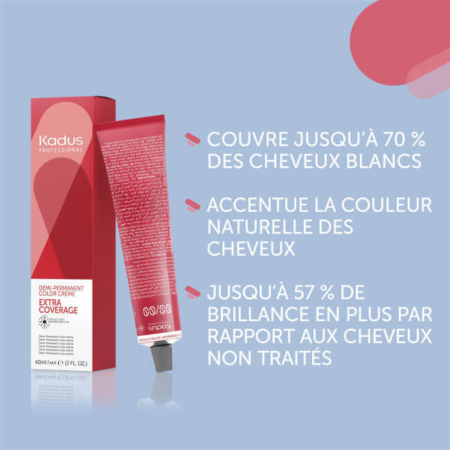 Coloración Extra Cobertura 8/07 Kadus 60ML