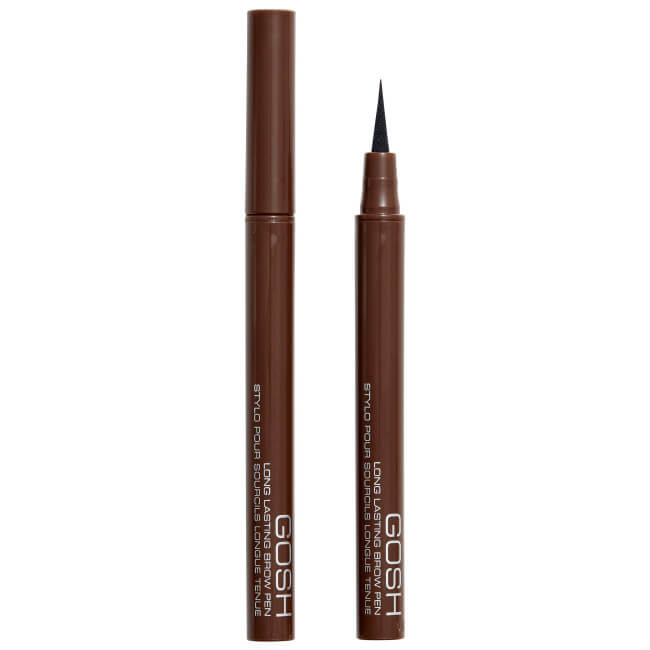 Lápis de sobrancelhas nº 001 castanho - Brow Pen GOSH