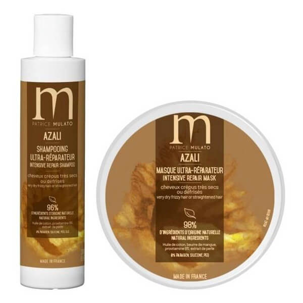 Shampooing cheveux defrises Azali Patrice Mulato 200ML Shampooing cheveux defrises Azali Patrice Mulato 200ML