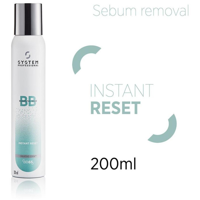 Shampoo a secco BB65 Instant Reset System Professional 180ml