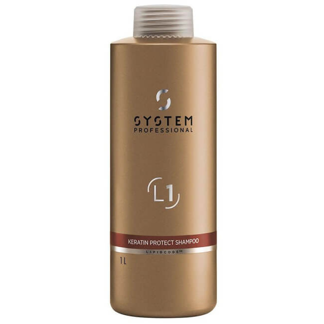 Shampoo met keratinebescherming L1 System Professional LuxeOil 1000ml.