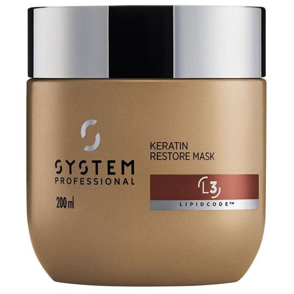 Masque herstellende keratine L3 System Professional LuxeOil 200ml Masque herstellende keratine L3 System Professional LuxeOil 200ml