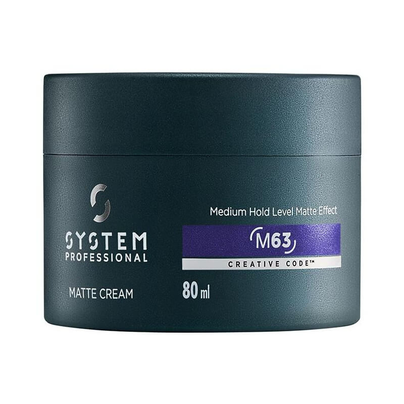 Crema opaca M63 System Professional MAN 80ml