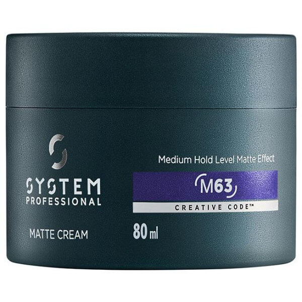 Matte Cream M63 System Professional MAN 80ml Matte Cream M63 System Professional MAN 80ml