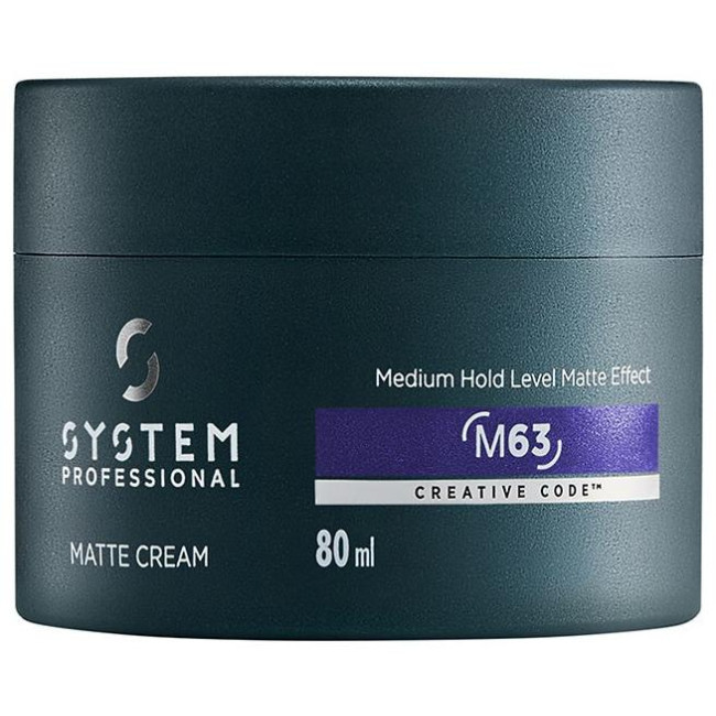 Matte Cream M63 System Professional MAN 80ml 