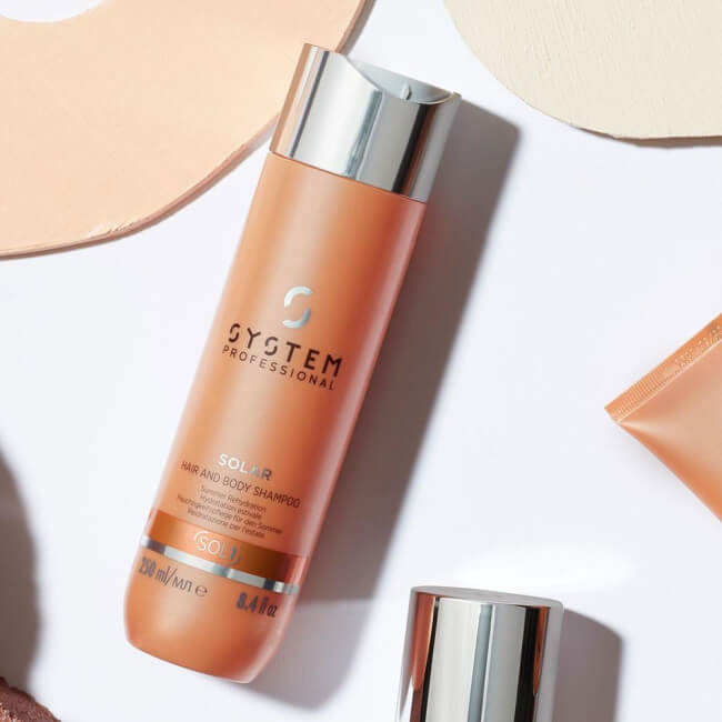 Shampoo e Gel de Duche SOL1 da System Professional Solar 250ml