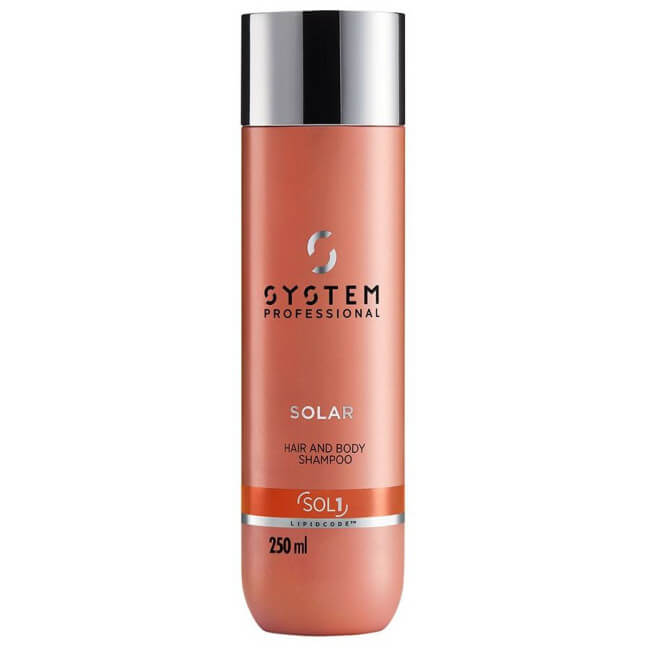 Shampoo e Gel de Duche SOL1 da System Professional Solar 250ml